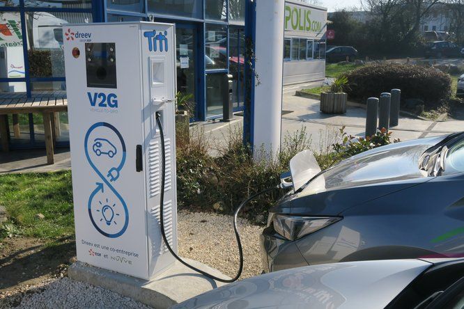 Borne de recharge de voiture électrique